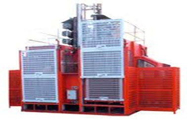 Gemalte oder heiße eingetauchte Zink-Baustelle-Hebemaschine SC200/200 mit Belastbarkeit 2000 Kilogramm