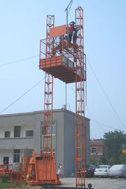 Sicherheitsvorrichtung elektrischer Bau-Hebemaschinen-Aufzug (Doppelkäfige)/Gebäude-Aufzug